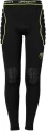 Термобелье лосины с защитой для вратаря Uhlsport BIONIKFRAME LONGTIGHT черно-желтые 1005637 01