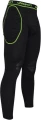 Термобелье лосины с защитой для вратаря Uhlsport BIONIKFRAME LONGTIGHT черно-желтые 1005637 01