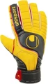 Воротарські рукавички Uhlsport FANGMASCHINE SOFT HN чорно-жовто-білі 1000950 01