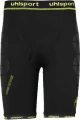 Термобілизна шорти для воротаря Uhlsport BIONIKFRAME UNPADDED SHORT чорно-жовті 1005640 01