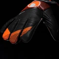 Вратарские перчатки Uhlsport STARTER RESIST+ черно-оранжевые 1011319 01
