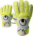 Вратарские перчатки Uhlsport PURE ALLIANCE STARTER SOFT AREOLA#293 бело-желто-черные 1011173 01 2020