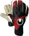 Воротарські рукавички Uhlsport POWERLINE SUPERGRIP+ RF чорно-червоно-білі 1007-981264