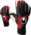 Воротарські рукавички Uhlsport POWERLINE SUPERGRIP+ RF чорно-червоно-білі 1007-981264