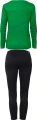 Комплект вратарской формы детский Uhlsport PREDICTION GOALKEEPER BUNDLE зелено-черный 1005293 70