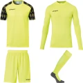 Комплект вратарской формы детский Uhlsport REACTION GOALKEEPER SET желто-черный 1003667 03