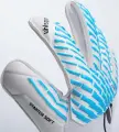 Воротарські рукавиці Uhlsport FM CYBERTEC STARTER SOFT біло-блакитні 1011384 01