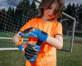 Воротарські рукавиці Uhlsport POWERLINE SOFT PRO синьо-оранжево-білі 1011311 01 1060