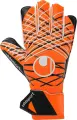 Воротарські рукавиці Uhlsport SOFT RESIST+ оранжево-чорно-білі 1011344 01