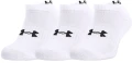 Носки Under Armour CORE NO SHOW 3PK белые (3 пары) 1363241-100
