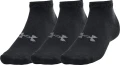 Носки Under Armour ESSENTIAL LOW CUT 3PK черные (3 пары) 1365745-001