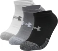 Шкарпетки Under Armour HEATGEAR NO SHOW 3PK біло-сіро-чорні (3 пари) 1346755-035
