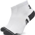 Носки Under Armour PERFORMANCE TECH 3PK QTR бело-серо-черные (3 пары) 1379510-011