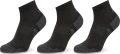 Носки Under Armour PERFORMANCE TECH 3PK QTR черные (3 пары) 1379510-001