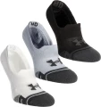 Носки Under Armour PERFORMANCE TECH 3PK ULT бело-серо-черные (3 пары) 1379502-011