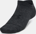 Носки Under Armour ESSENTIAL NO SHOW 3PK черные (3 пары) 1382623-001