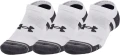 Носки Under Armour PERFORMANCE COTTON 3PK NO SHOW белые (3 пары) 1379526-100