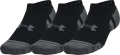 Носки Under Armour PERFORMANCE COTTON 3PK NS черно-темно-серые (3 пары) 1379526-001