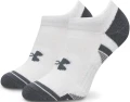 Носки Under Armour PERFORMANCE TECH 3PK NS бело-темно-серые (3 пары) 1379503-100