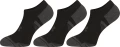 Шкарпетки Under Armour PERFORMANCE TECH 3PK NS чорно-темно-сірі (3 пари) 1379503-001