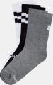 Носки Under Armour ESSENTIAL 6PK CREW белые/серые/черные (6 пар) 1387058-101