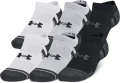 Шкарпетки Under Armour PERFORMANCE TECH 6PK NO SHOW SOCKS білі, сірі, чорні (6 пар) 1386243-011