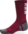 Носки Under Armour PERFORMANCE TECH 3PK CREW SOCKS черные, бордовые, оранжевые (3 пары) 1379515-625