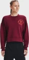 Свитшот женский Under Armour PROJECT ROCK FLEECE бордовый 1370546-626