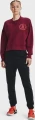 Свитшот женский Under Armour PROJECT ROCK FLEECE бордовый 1370546-626