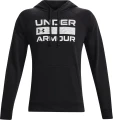 Худі Under Armour RIVAL FLEECE SIGNATURE BOX HOODIE чорне 1366363-001