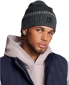 Шапка Under Armour LAUNCH REFLECTIVE BEANIE черно-серая 1386648-001