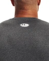 Футболка компрессионная Under Armour HEATGEAR SHORT SLEEVE серая 1361518-090