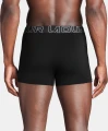 Трусы (боксерки) Under Armour PERFORMANCE COTTON 3IN 3-PACK BOXERJOCK черные (3 пары) 1383891-001