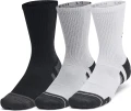 Шкарпетки Under Armour PERFORMANCE TECH 6-PACK CREW SOCKS білі, сірі, чорні (6 пар) 1386242-011