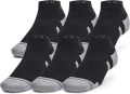 Шкарпетки Under Armour PERFORMANCE TECH 6-PACK LOW SOCKS чорно-сірі (6 пар) 1386244-001