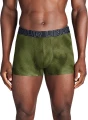 Труси (боксерки) Under Armour PERFORMANCE COTTON 3IN 3-PACK PRINTED BOXERJOCK оливкові, сірі, чорні (3 пари) 1383892-390