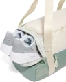 Сумка спортивна жіноча Under Armour STUDIO DUFFLE BP 33L зелено-бежева 1388929-348