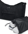 Сумка спортивна жіноча Under Armour STUDIO SLOUCHY DUFFLE 20L чорна 1384461-001