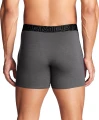 Труси (боксерки) Under Armour PERFORMANCE COTTON 6IN 3-PACK BOXERJOCK сірі, чорні, червоні (3 пари) 1383889-025