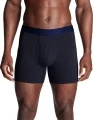 Трусы (боксерки) Under Armour PERFORMANCE COTTON 6IN 3-PACK BOXERJOCK синие, темно-синие, серые (3 пары) 1383889-410