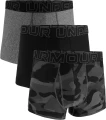 Труси (боксерки) Under Armour PERFORMANCE TECH PRINTED 3IN BOXERJOCK сірі, чорні, камуфляжні (3 пари) 1383883-001