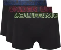 Труси (боксерки) Under Armour PERFORMANCE COTTON 3IN 3-PACK BOXERJOCK чорні (3 штуки) 1383891-004