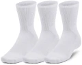 Шкарпетки Under Armour 3-MAKER 3-PACK MID-CREW білі (3 пари) 1373084-100
