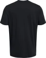 Футболка Under Armour HEAVYWEIGHT LEFT CHEST PATCH чорна 1382902-001