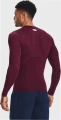 Лонгслив компрессионный Under Armour HEATGEAR LONG SLEEVE бордовый 1361524-609