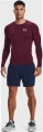Лонгслив компрессионный Under Armour HEATGEAR LONG SLEEVE бордовый 1361524-609