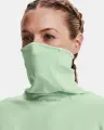Світшот для бігу жіночий Under Armour EMPOWERED FUNNEL NECK салатовий 1365636-335