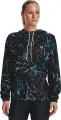 Худи женское Under Armour ARMOUR FLEECE PRINTED черно-сине-красно-белое 1367705-001