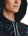 Худи женское Under Armour ARMOUR FLEECE PRINTED черно-сине-красно-белое 1367705-001