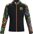 Ветровка Under Armour KEEP RUN WEIRD черно-оранжево-желто-синяя 1365667-001